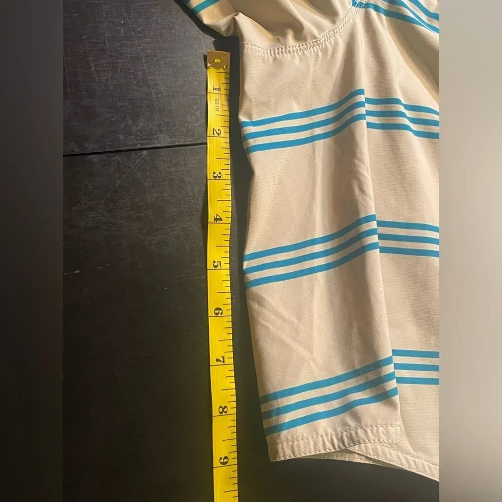 Patagonia Men's size 38 board shorts stripes blue summer outdoor surf stripes
